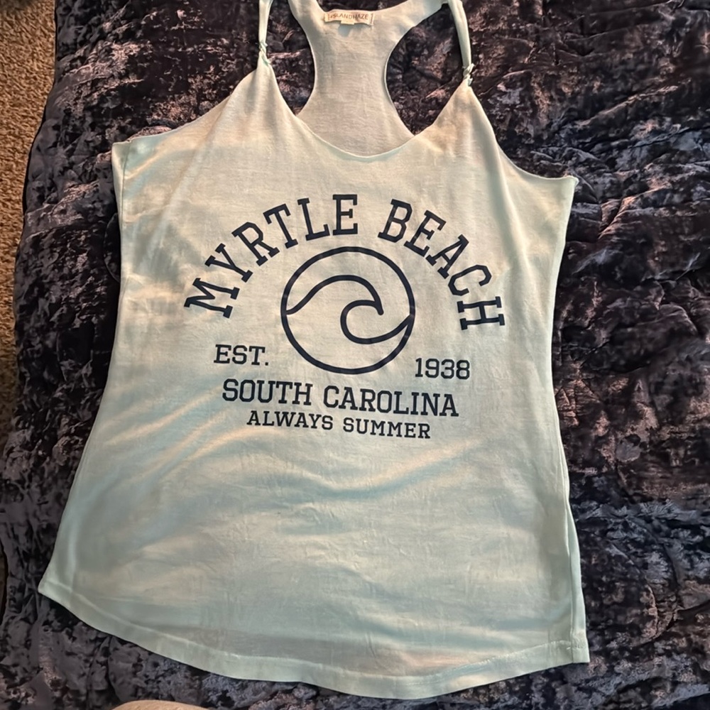 Myrtle Beach racer back tank top